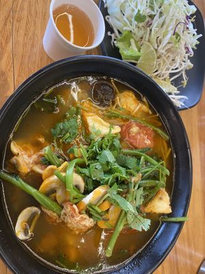 Canh Bun  at An Nhien Vegetarian Cuisine in Cabramatta