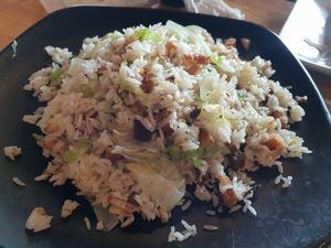 Fired rice at An Nhien Vegetarian Cuisine in Cabramatta