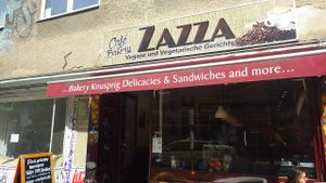 Zazza outside at Zazza in Berlin