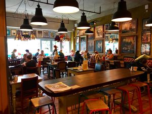 Decor. at Delfino Lounge in Poole