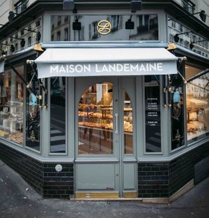 The front of the bakery. at Maison Landemaine - Martyrs in Paris