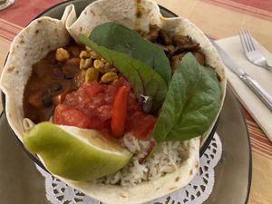Burrito Bowl  at Stiftskeller in St Florian
