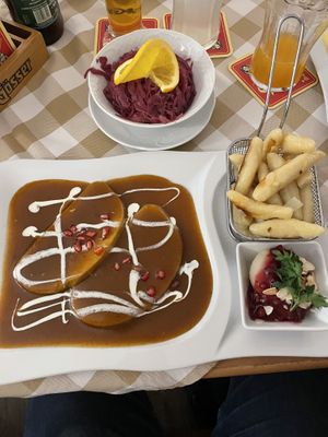 Vegan venison  at Stiftskeller in St Florian