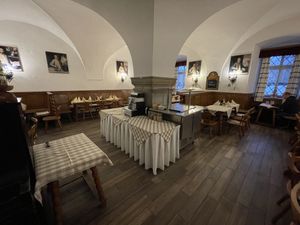 Dining  at Stiftskeller in St Florian