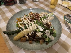 Spargelbowl  at Stiftskeller in St Florian