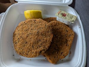 Seitanschnitzel at Stiftskeller in St Florian
