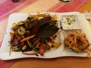 vegan at Stiftskeller in St Florian