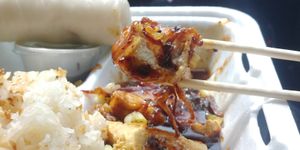 Tofu at Bahn's Cuisine in Durham