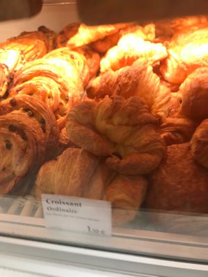 the vegan croissant at Maison Landemaine - Oberkampf in Paris
