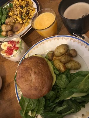 Great vegan brunch during the weekends!  at La Colectiva Cafe in Madrid