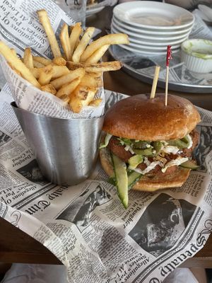   at The Stray Dog Bar and Grill in New Buffalo