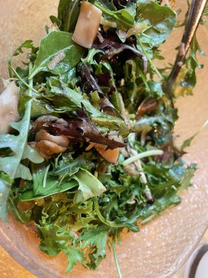 How is a mushroom salad so good?! Best mushrooms ever !!!   at Wynn Hotel - Mizumi in Las Vegas