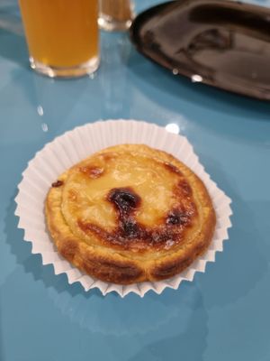 Pastel de nata at Vegana By Tentúgal in Porto