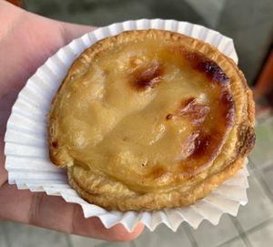 Pastel de nata at Vegana By Tentúgal in Porto