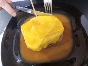 Francesinha at Vegana By Tentúgal in Porto