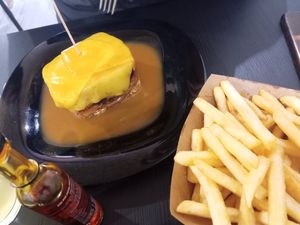 Francesinha at Vegana By Tentúgal in Porto