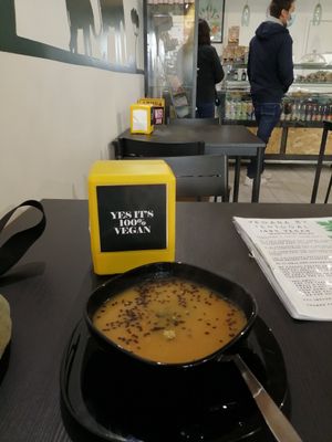 Soup at Vegana By Tentúgal in Porto