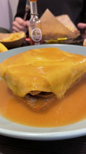 Vegan Francesinah  at Vegana By Tentúgal in Porto