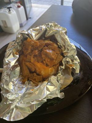 Seitan bifana  at Vegana By Tentúgal in Porto