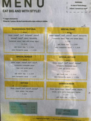  at Vegana By Tentúgal in Porto