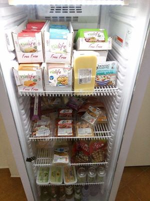 vegan cheeses, tofu, tempeh and others, you can buy violife in bulk at Vegana By Tentúgal in Porto