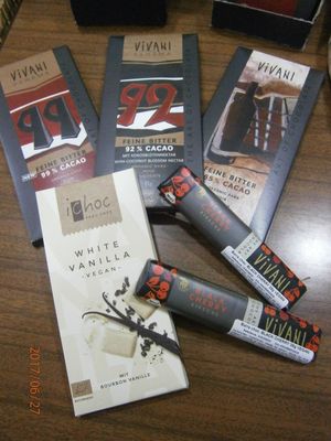 Vegan chocolat at Vegana By Tentúgal in Porto