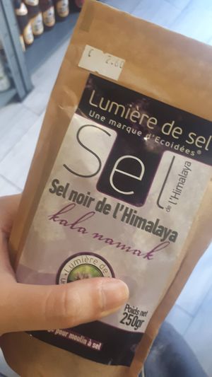 black salt!! at Vegana By Tentúgal in Porto