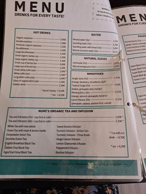 Drinks at Vegana By Tentúgal in Porto