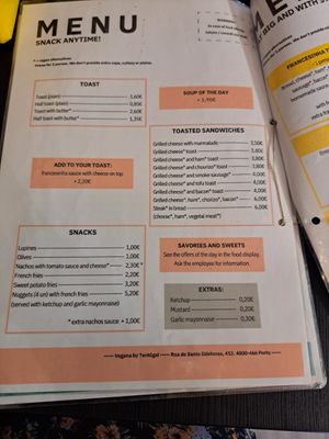 Lighter meals at Vegana By Tentúgal in Porto