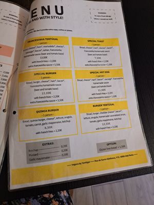 Burgers at Vegana By Tentúgal in Porto