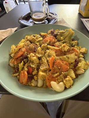 Dish of the day. Very filling  at Vegana By Tentúgal in Porto