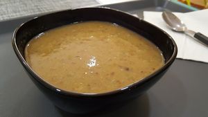 Lens soup: should try it! at Vegana By Tentúgal in Porto