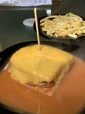Francesinha at Vegana By Tentúgal in Porto