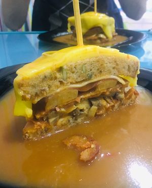 Francesinha  at Vegana By Tentúgal in Porto