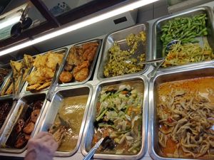 Buffet at Suka Cita Vegetarian in Tangerang