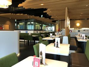 Seating area  at Akakiko in Linz