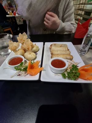 Starters at Kamthai Thai in Whitby