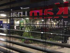 train station view  at Kamthai Thai in Whitby