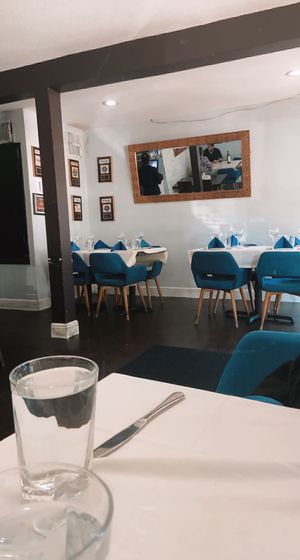 quaint inside   at Mynt Fine Indian Cuisine in Orlando