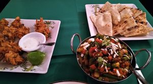 My dinner :) at Taj Mahal in Nassau