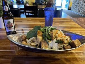 Tofu basil   at Woody's Thai Kitchen in Seward