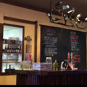 bar at Woody's Thai Kitchen in Seward