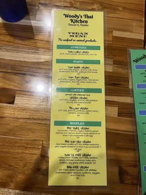   at Woody's Thai Kitchen in Seward