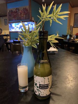 Sake at Woody's Thai Kitchen in Seward