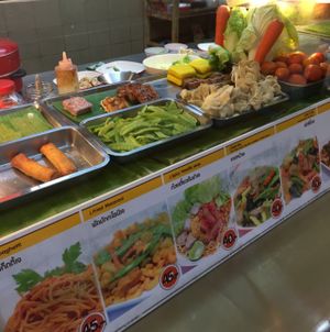 menu at Jay Health in Chiang Mai
