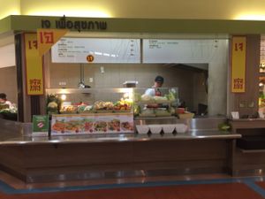 The kiosk at Jay Health in Chiang Mai