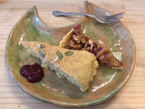 Nut tarts at Coco-natural in Takasago