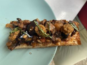 Focaccia at Condende in Sevilla