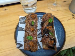 Sicilian Caponata at Condende in Sevilla