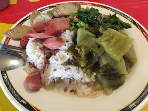55 baht at Tien Sieng Vegetarian Foods in Chiang Mai